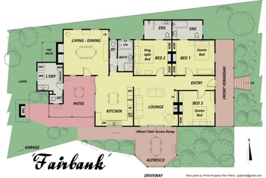 Вилла Fairbank House Молдон Экстерьер фото